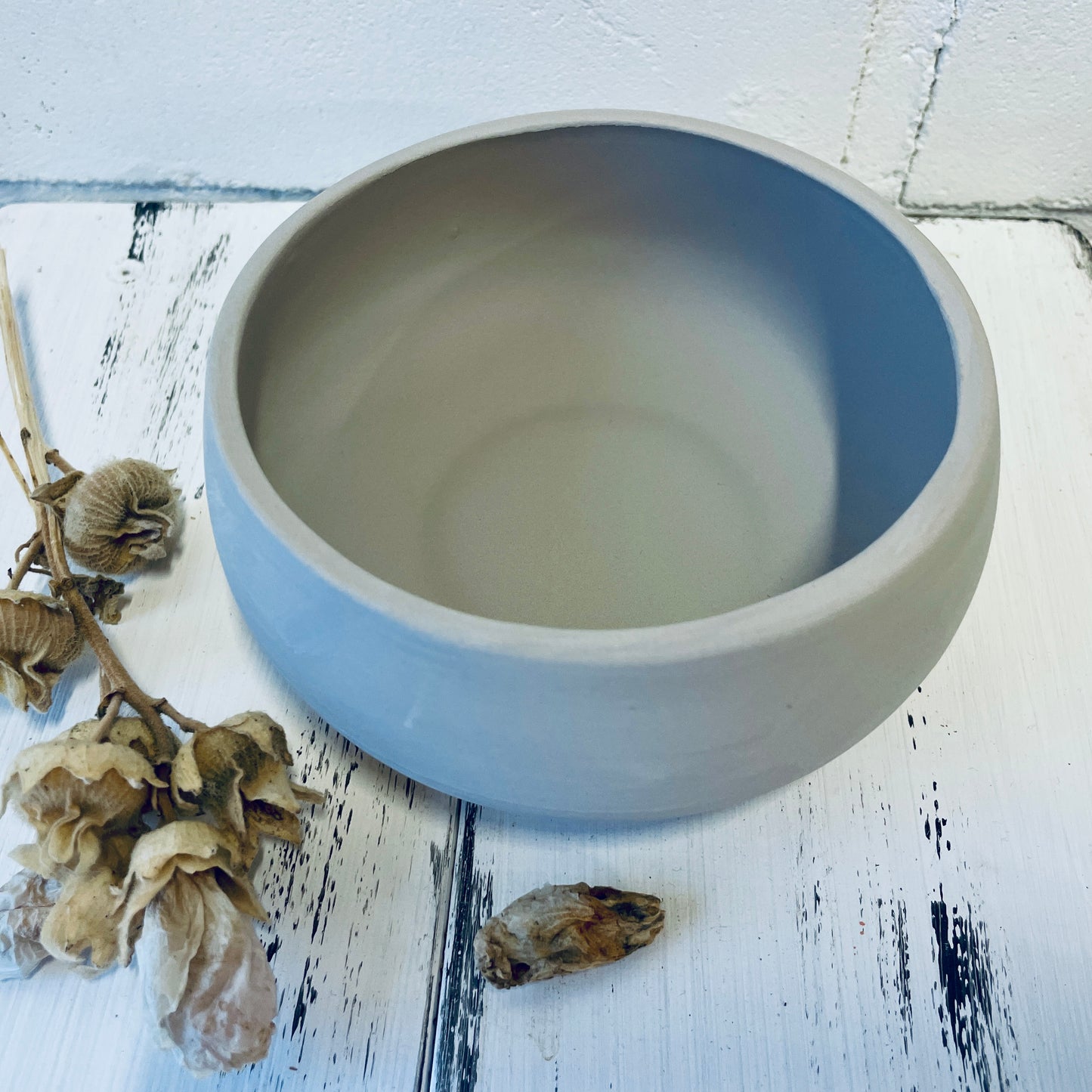 Dip-Schale – Keramikrohling (grauer Ton)