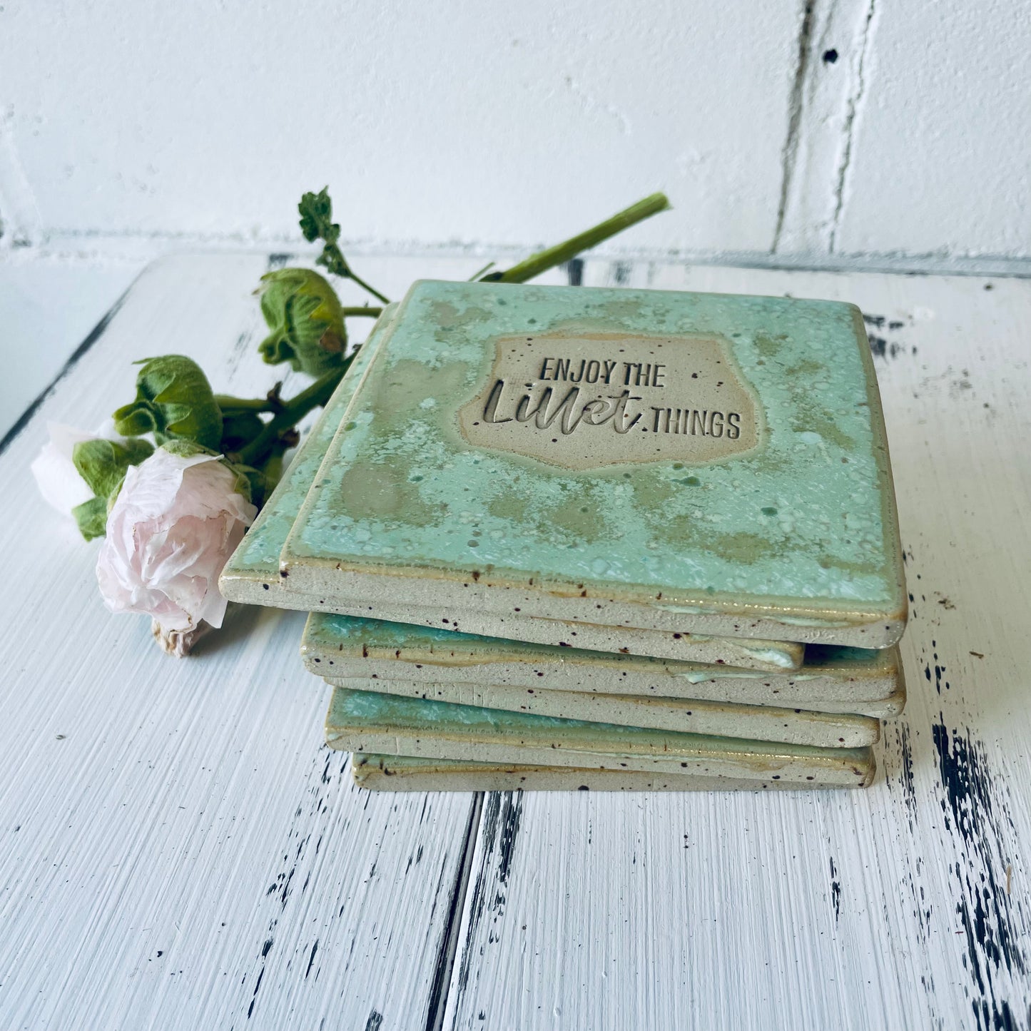 Handgemachte Keramik-Untersetzer mit witzigen Sprüchen – perfekt für Lillet, Aperol, Gin, Bier & Wein, Mädels-Abend