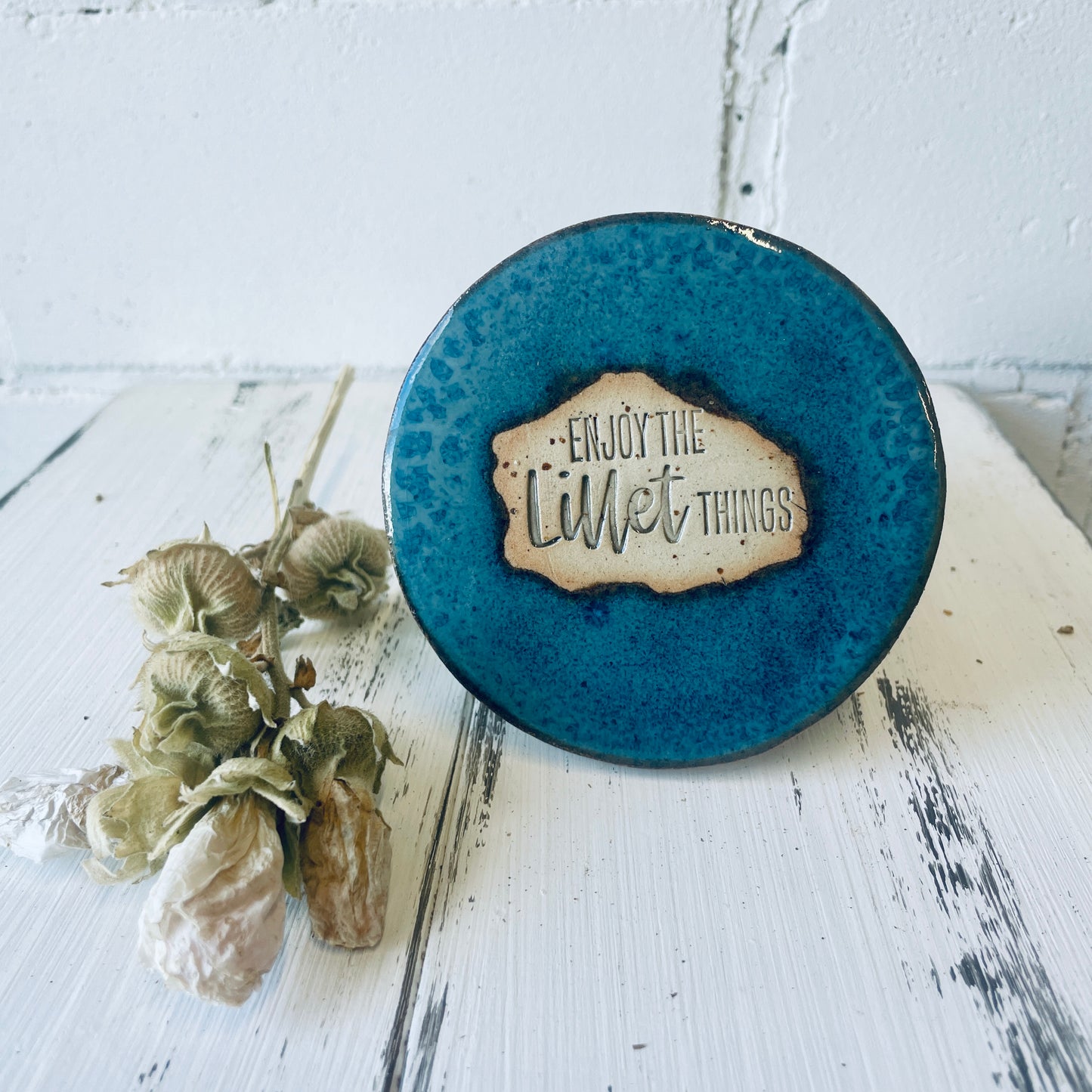 Runde Untersetzer – Enjoy the Lillet-Things