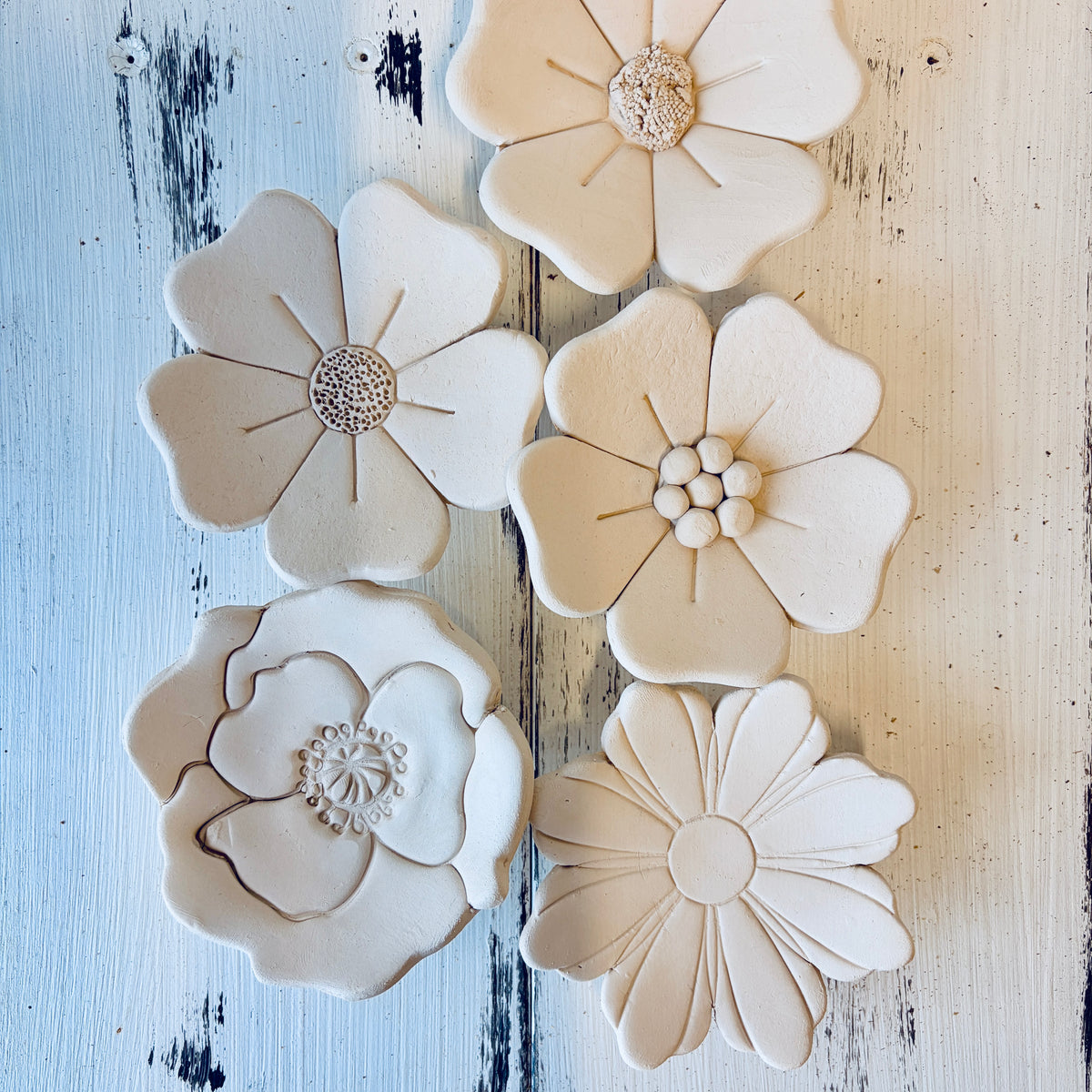 Gartenstecker Blume, Rohling zum Bemalen