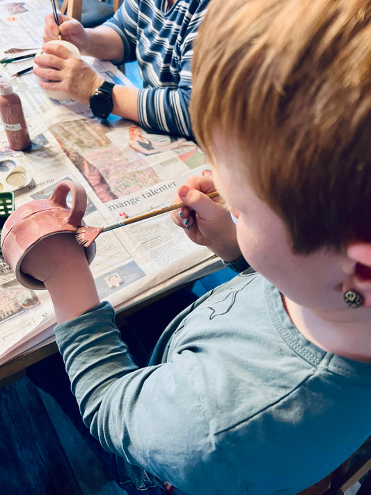 Kindergeburtstag - Keramikmalen mit mir