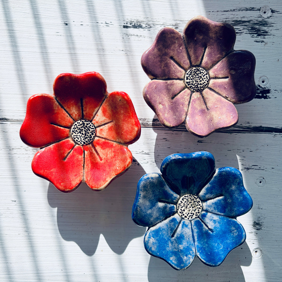 Gartenstecker Blume, Rohling zum Bemalen