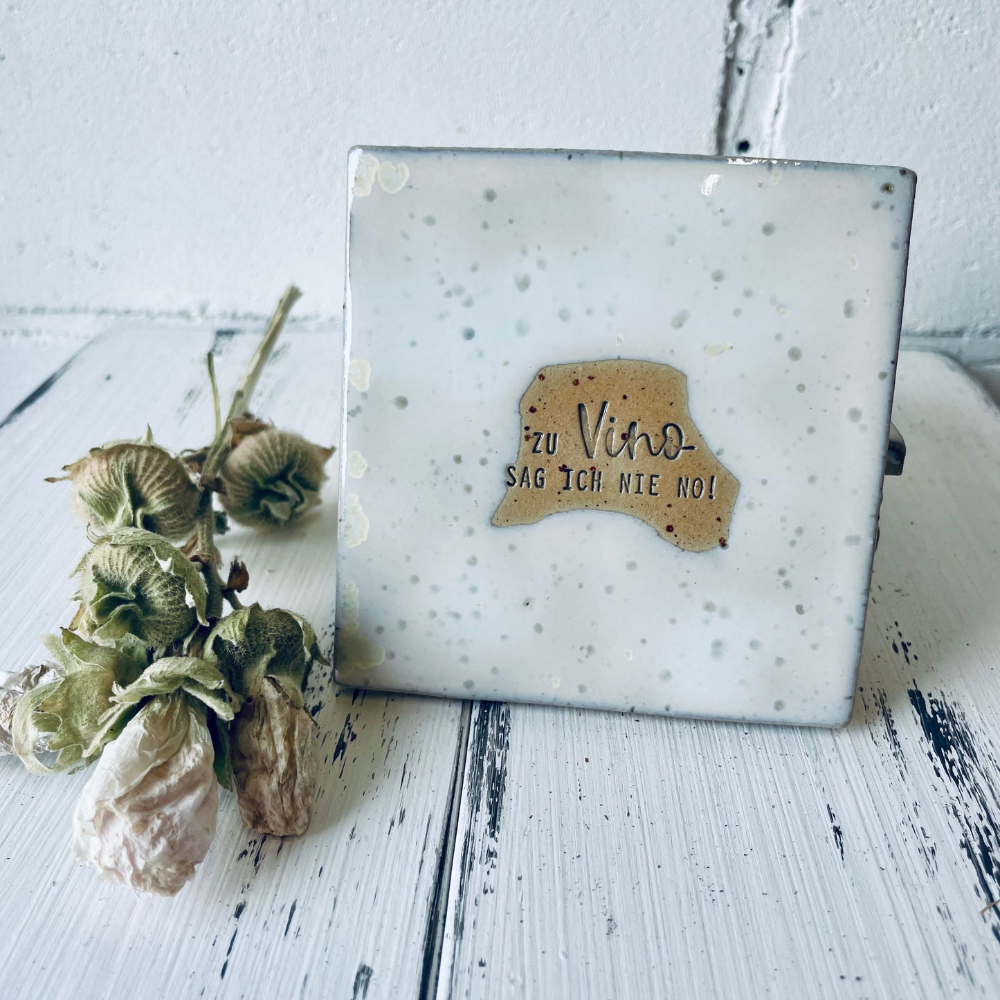 Handgemachte Keramik-Untersetzer mit witzigen Sprüchen – perfekt für Lillet, Aperol, Gin, Bier & Wein, Mädels-Abend