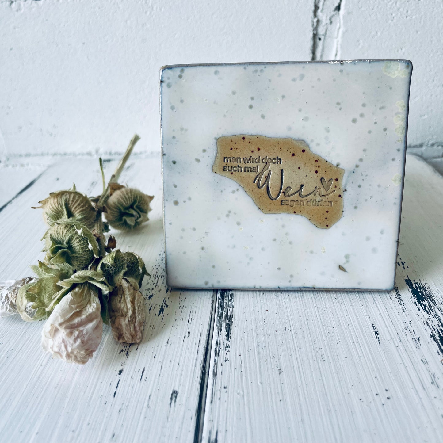 Handgemachte Keramik-Untersetzer mit witzigen Sprüchen – perfekt für Lillet, Aperol, Gin, Bier & Wein, Mädels-Abend