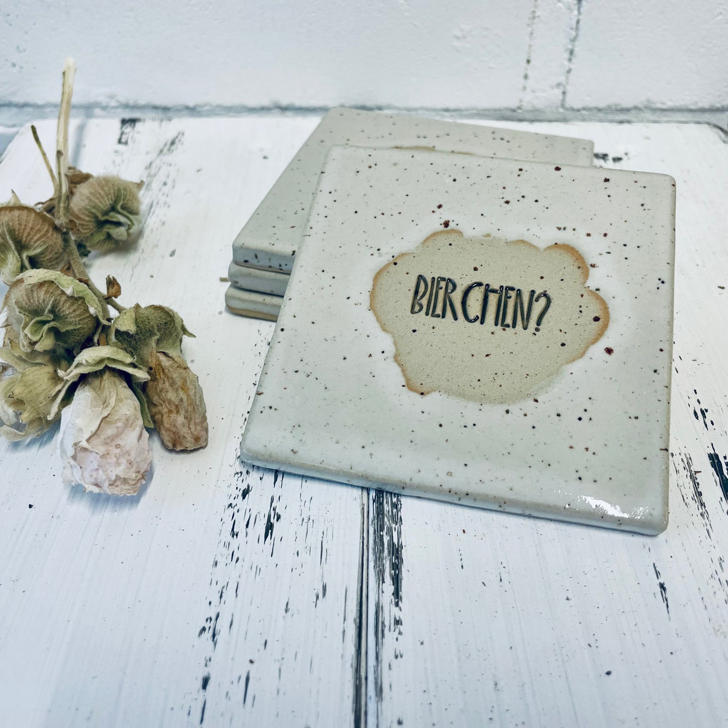 Handgemachte Keramik-Untersetzer mit witzigen Sprüchen – perfekt für Lillet, Aperol, Gin, Bier & Wein, Mädels-Abend