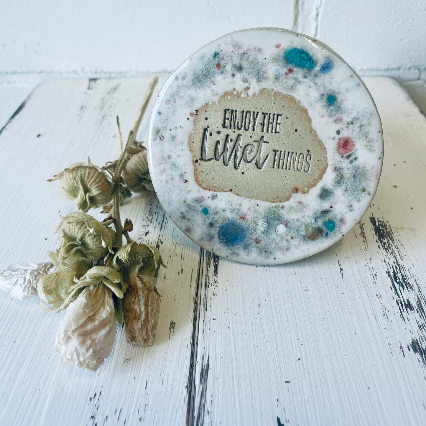 Runde Untersetzer – Enjoy the Lillet-Things