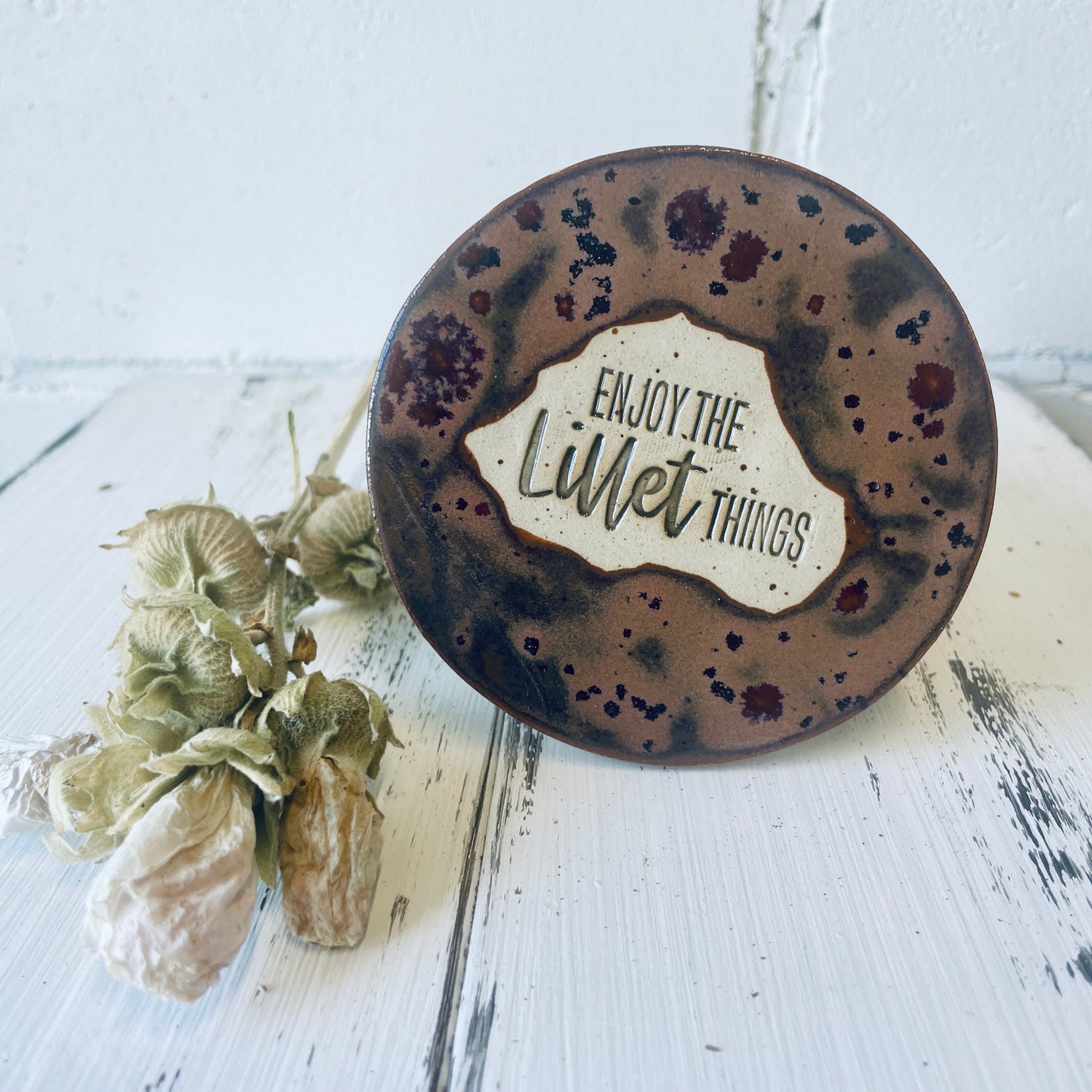 Runde Untersetzer – Enjoy the Lillet-Things