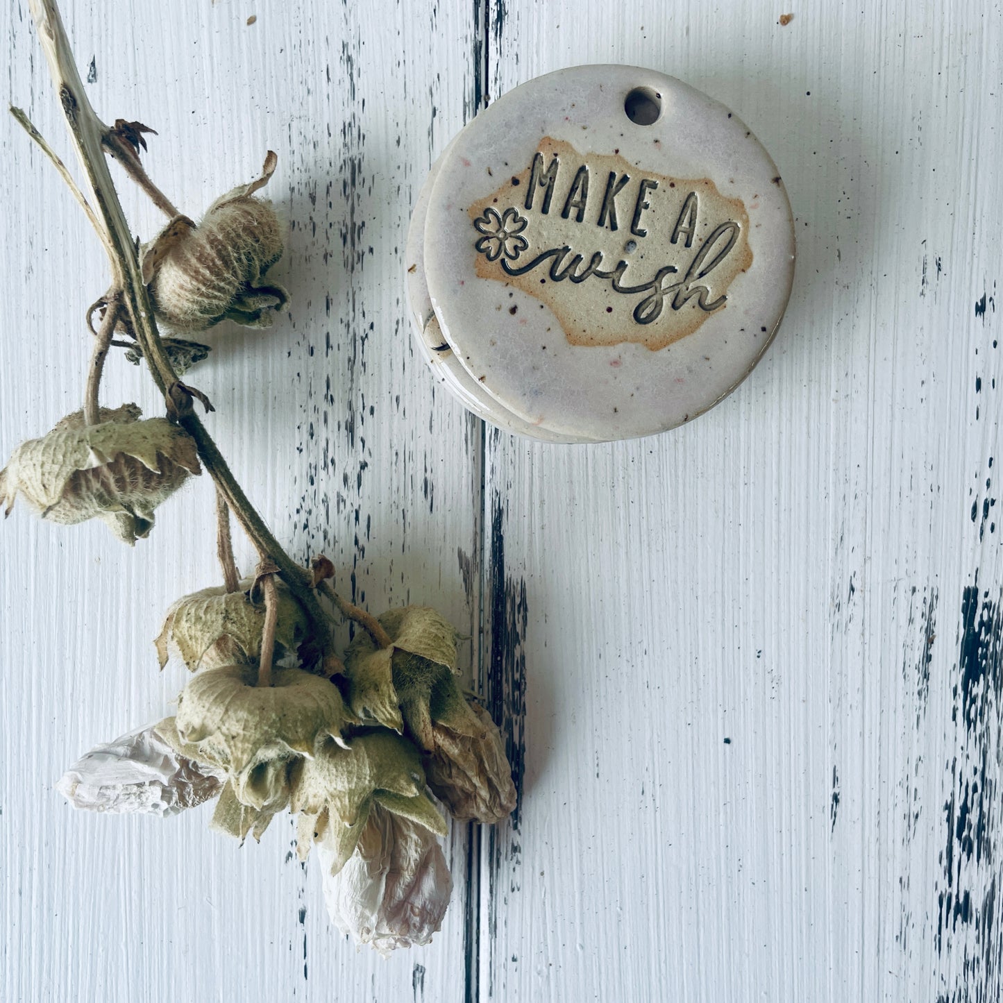 Keramik-Geschenkanhänger – kleine Botschaften die bleiben