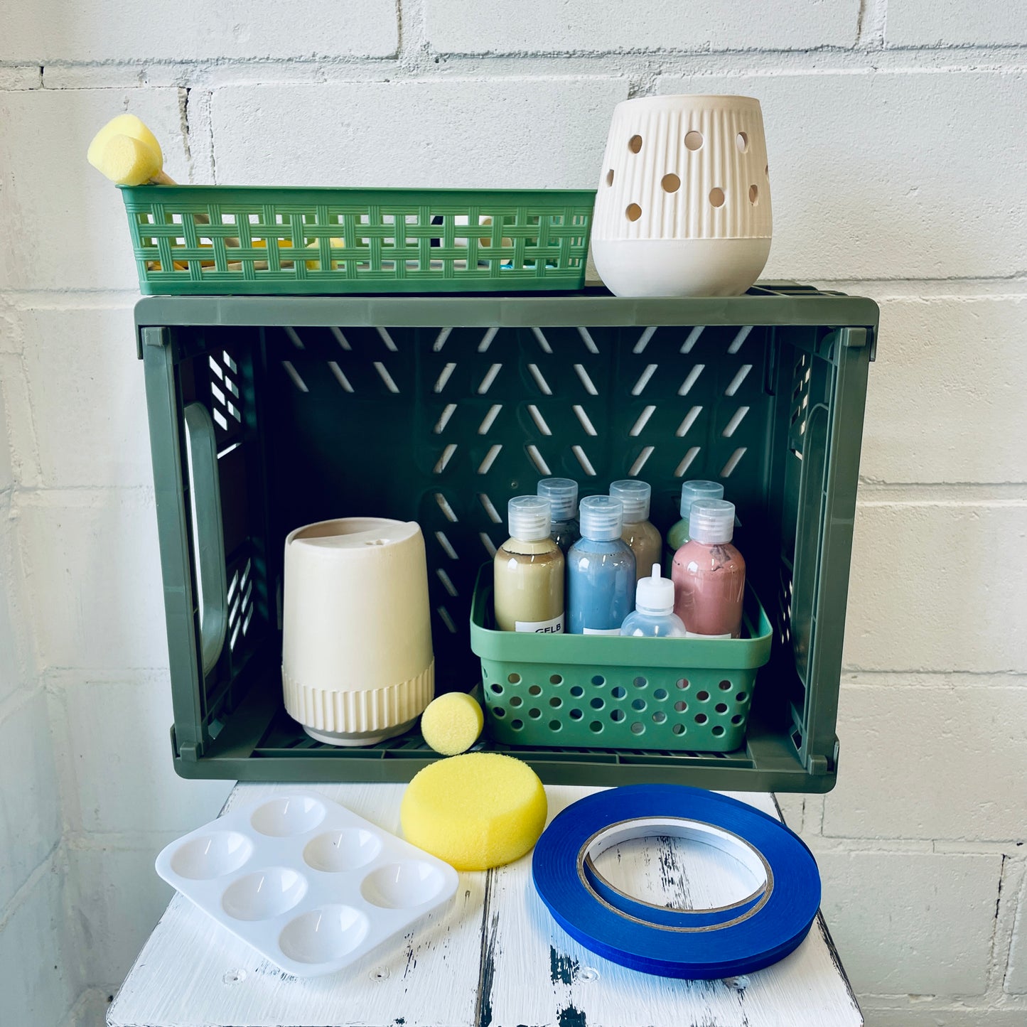 Keramik-Malbox (Pfandbox) – Kreativzeit für Zuhause